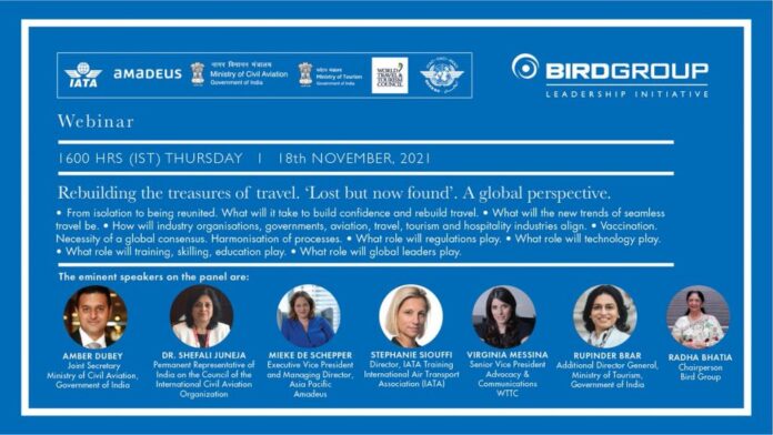 Bird Group organizes a webinar to discuss initiatives to steer our industry towards growth and rebuild the future of travel