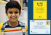 Sanav, 8-year-old Indian creates World Record Sanav Ramsankar 8-year-old Indian creates World Record