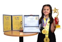 Rutva, a 7-year-old Indian, UAE resident created two World Records in two languages (English and Arabic) in one attempt Rutva a 7-year-old Indian UAE resident created two World Records in two languages (English and Arabic) in one attempt