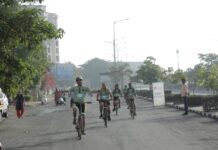 Surat Saksham Cyclothon 2022 was organized by the ONGC Hazira Plant, Surat Surat Saksham Cyclothon 2022 was organized by the ONGC Hazira Plant Surat