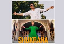 Rizwan Sikander dedicates his recent music video SHUKRANA to Shahrukh Khan
