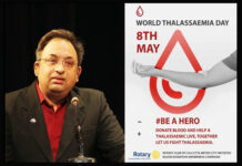 Thalassaemia Prevention needs greater awareness and immediate attention says volunteer and activist Subhojit Roy Thalassaemia Prevention needs greater awareness and immediate attention says volunteer and activist Subhojit Roy
