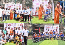 Nidarshana Gowani Organizes Kamala Cricket Tournament with special match between Mumbai Wheelchair Cricket Teams Nidarshana Gowani Organizes Kamala Cricket Tournament with special match between Mumbai Wheelchair Cricket Teams