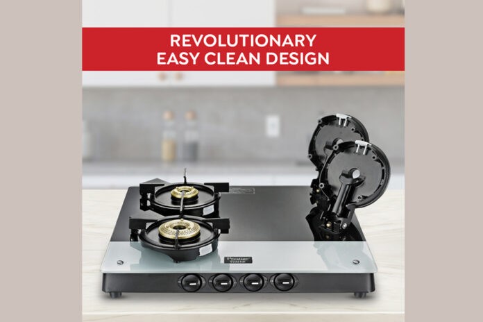 TTK Prestige’s innovative Svachh Duo gas stove offers liftable burners for an easy cleaning experience