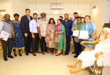 Art and technology converge in Chennai, Diplomats from Delhi Facilitating a Grand Cultural Exchange with artist AP. Shreethar and scientist Vishnu Prasad Art and technology converge in Chennai Diplomats from Delhi Facilitating a Grand Cultural Exchange with artist AP. Shreethar and scientist Vishnu Prasad