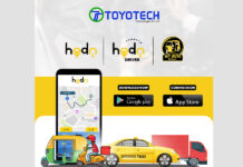 Now booking rides become easier and faster with newly launched app ‘Hodo’ by Toyotech