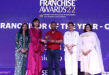 News Correspondent, Sneha Nair covers “Best Franchiser Award” story for the year 2022