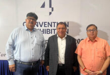 Convention and Exhibition of Federation of All India Caterers will be held at the Helipad Ground in Gandhinagar