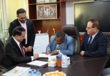 Sampre Nutritions Ltd, Gurbani Group Inks MoU with The African Peace and Security Union