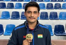 Balasaheb Patil SP Palghar & Hemangini Patil Dy RTO Navi Mumbai proud of Rudrankksh Gold Medal- World News Network Balasaheb Patil SP Palghar & Hemangini Patil Dy RTO Navi Mumbai proud of Rudrankksh Gold Medal- World News Network