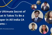 The Ultimate Secret of What It Takes To Be a Topper in All India Chartered Accountancy Exams as per ICAI Exam Requirements – From AIR’s Personal practices The Ultimate Secret of What It Takes To Be a Topper in All India Chartered Accountancy Exams as per ICAI Exam Requirements – From AIR’s Personal practices