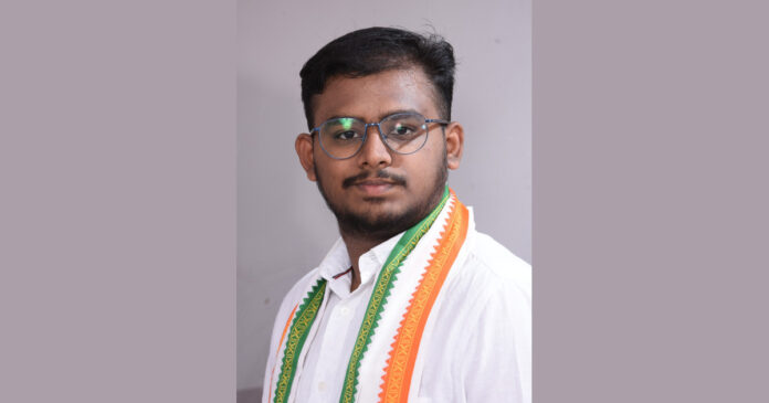 Abdul Salam appointed as the NSUI Tamil Nadu Social Media Unit Head