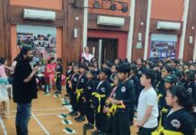 Bollywood famous Chitah Yajnesh Shetty teaches self-defense programme to 600 school girls on ‘International Women’s Day’ Bollywood famous Chitah Yajnesh Shetty teaches self-defense programme to 600 school girls on 'International Women's Day'