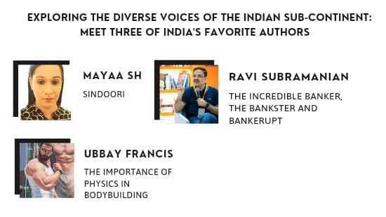 Exploring The Diverse Voices Of The Indian Sub-continent Meet Three Of India's Favorite Authors  