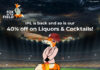 Raise a glass to IPL mania at Fox in the Field! Raise a glass to IPL mania at Fox in the Field!