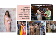 Delhi girl and Femina Miss India 2023 1st Runner-Up Shreya Poonja’s homecoming, a gala affair!