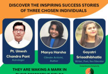 Discover the inspiring success stories of three chosen individuals who are making a mark in their respective fields