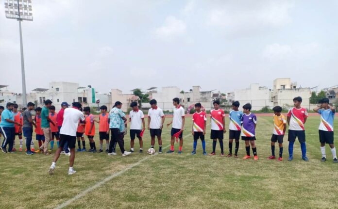 GIIS Ahmedabad champions Qualify for State Level in Subroto Cup International Football Tournament