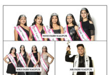 Toshita Gabhane wins Miss Fabb Nagpur, Sayali Ashtankar wins Mrs Fabb Nagpur and Rahul Hathibed wins Mr Fabb Nagpur 2023
