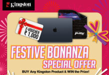 Kingston Technology amps up the festive cheer with its Festive Bonanza Special Offer