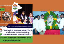 All India Mahila Empowerment Party candidates have successfully nominated in 50 seats in Telangana State