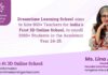 Dreamtime Learning School aims to hire 500+ Teachers for India’s First 3D Online School, to enroll 3000+ Students in the Academic Year 2024-2025