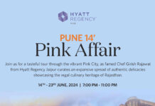 Pune 14 by Hyatt Regency Pune Hosts “Pink Affair”, Features Renowned Chef Girish Rajawat’s Authentic Rajasthani Cuisine