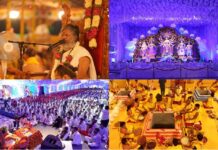 Grand Navratri Festival at Krishnagiri Under the Divine Guidance of Vasant Vijay Ji Maharaj