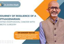 A Journey of Resilience of A Septuagenarian: Beating Esophageal Cancer with Robotic Surgery