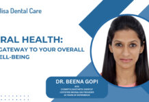 Dr. Beena Gopi, asserts the importance of Oral health as a window to your overall health