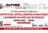 Alpine Institute in Dehradun to Host AIMLAS-2025 International Conference: Uniting Global AI and ML Experts
