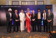 Miss Universe India 2024 Rhea Singha Honours Clove Dental Specialists at Prestigious Award Ceremony