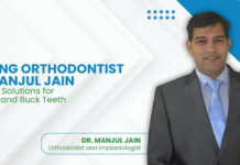 Dr. Manjul Jain Offers a Clear Solution to Crooked and Buck Teeth