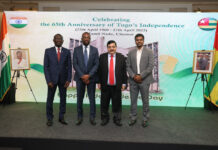 Togo Celebrates Independence Day in Chennai