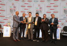 CA Abhay Bhutada Honoured with Bharat Bhushan Award at Lokmat Global Economic Convention