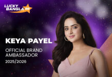 LuckyBanglaSports88 Taps into Star Power with Keya Payel as Brand Ambassador
