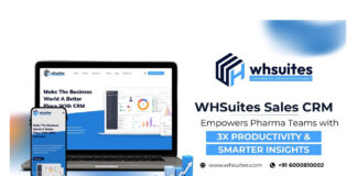 WHSuites Sales CRM Empowers Pharma Teams with 3X Productivity & Smarter Insights