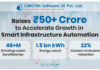 CIMCON Software (India) Pvt. Ltd. Raises ₹50+ Crore to Accelerate Growth in Smart Infrastructure Automation