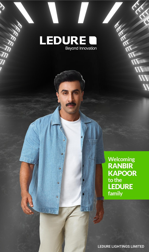 Ledure Signs Ranbir Kapoor as the Brand Ambassador to Strengthen National Presence