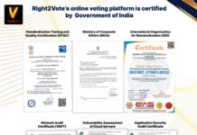 Right2Vote eVoting Platform Is Not Only India’s Best Online Voting Technology, But The World’s Best eVoting Technology