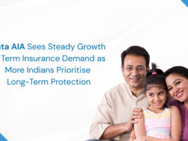 Tata AIA Sees Steady Growth in Term Insurance Demand as More Indians Prioritise Long-Term Protection