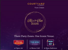 Celebrate the Arrival of 2026 with Elegance at Glitz and Glam at Courtyard by Marriott Pune Chakan
