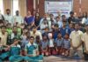 District level fort building competition for special children initiated by Priiya Karia, President, Rotary Club of Pune Baner