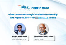 Inflow Technologies Announces Strategic Distribution Partnership with PageNTRA Infosec for SiteWALL WAF in India