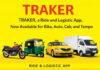 Indian Startup Traker Challenges High-Commission Ride Apps With Flat 10% Model for Mobility & Hyperlocal Logistics