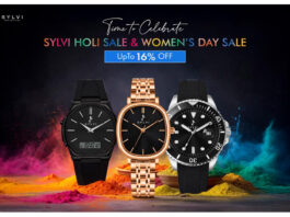 Time to Celebrate: SYLVI Holi Sale & Women’s Day Sale – Up to 16% OFF!