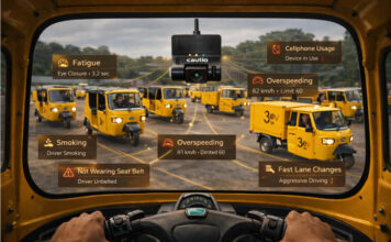 3ev Industries, 3eco Systems to Equip 10,000+ Electric Three-Wheelers with Cautio AI-powered Dash cams as Standard on Every Vehicle to Enhance Safety on Roads