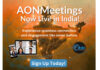 AONMeetings Launches India Operations, Six Businesses Evaluating Including $10 Billion Enterprise