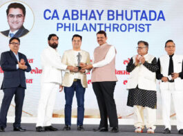 CA Abhay Bhutada Receives Philanthropist of the Year Award 2026 for His Transformative Social Efforts