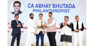 CA Abhay Bhutada Receives Philanthropist of the Year Award 2026 for His Transformative Social Efforts